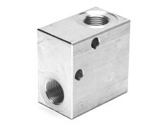 Bloques para valvulas de cartucho
