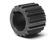 Casquillos exterior estriado interior cilindrico