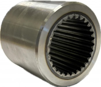 Casquillos exterior liso interior estriado