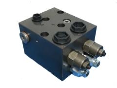 Válvula overcenter y de seguridad doble con selectora