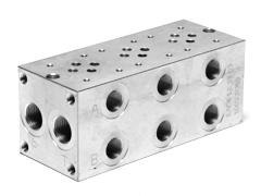 Placas base tamaño NG 06 múltiples